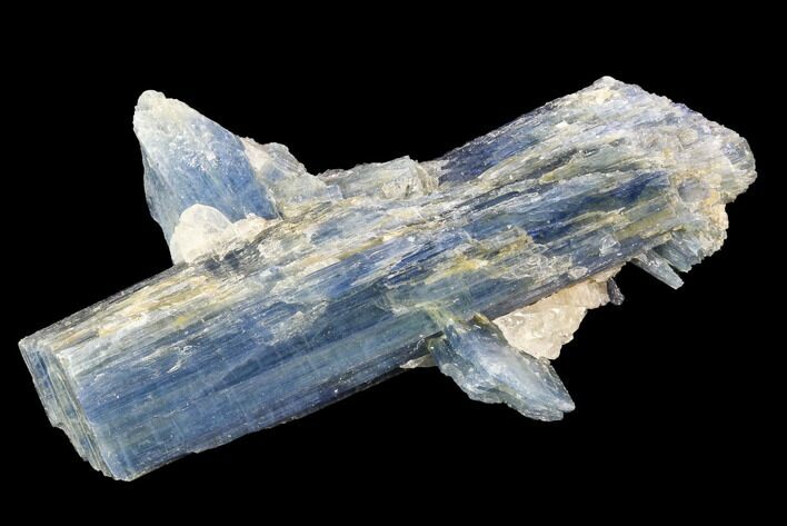 Vibrant Blue Kyanite Crystal Cluster - Brazil #95591